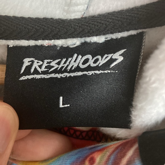 FreshHoods Colorful Abstract Hoodie - Picture 6 of 8